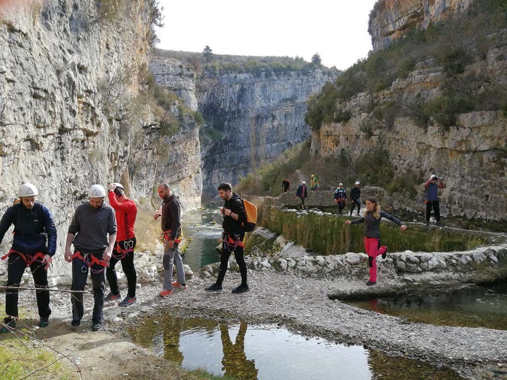 Descenso del barranco Basender