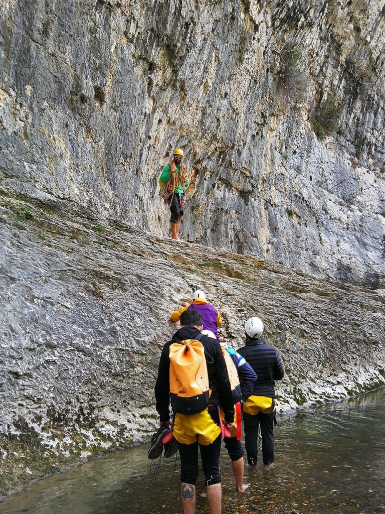 Barranquismo en el barranco Basender